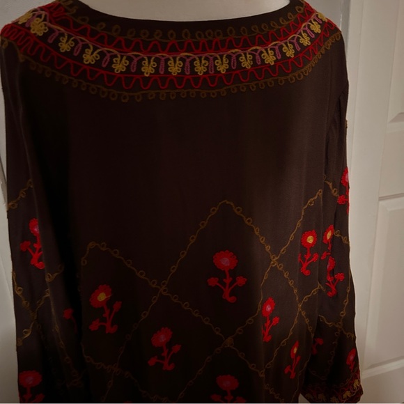 Ivy Jane embroidered bohemian caftan dress BR - Picture 5 of 14